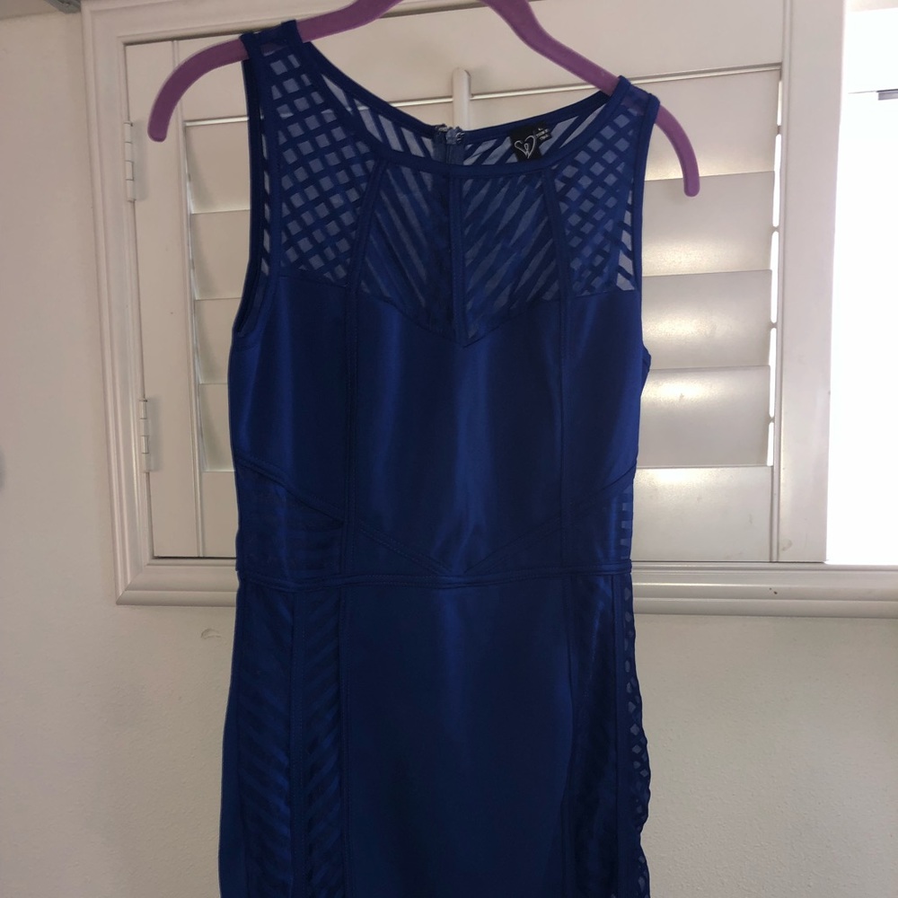 Blue bodycon Dress